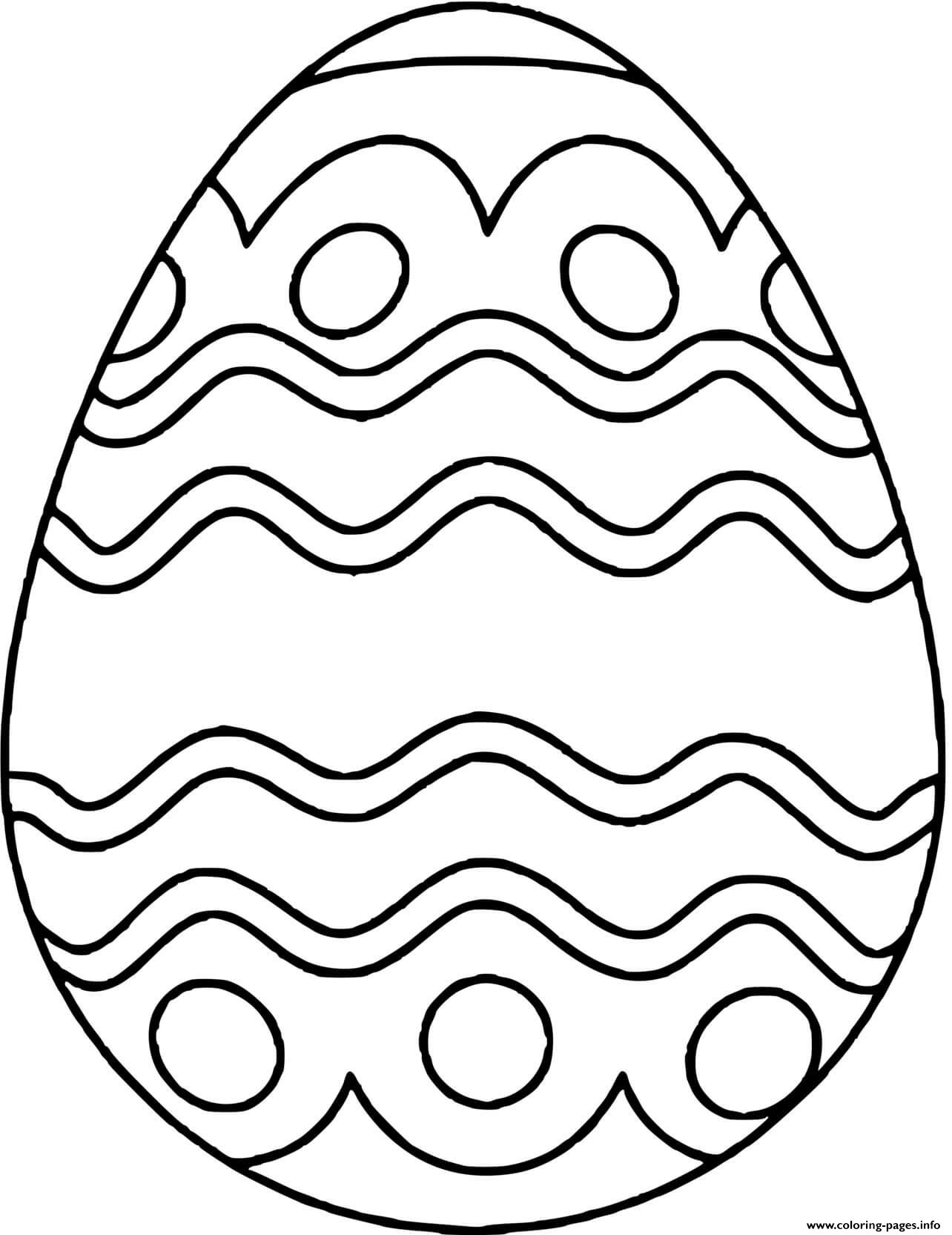 Kids Easter Egg Coloring Page Printable Kids Easter Egg Coloring Page Printable