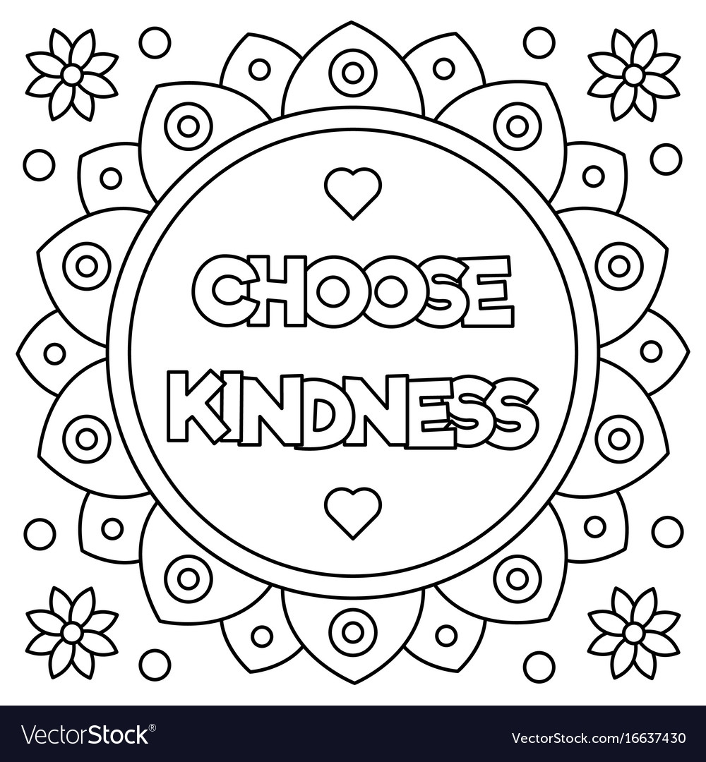 Kindness Coloring Pages Free Printable 2024 Free Printable Verla Jeniffer