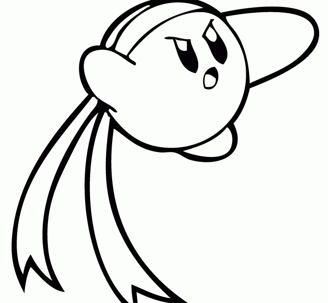 Kirby Coloring Page Coloring Home