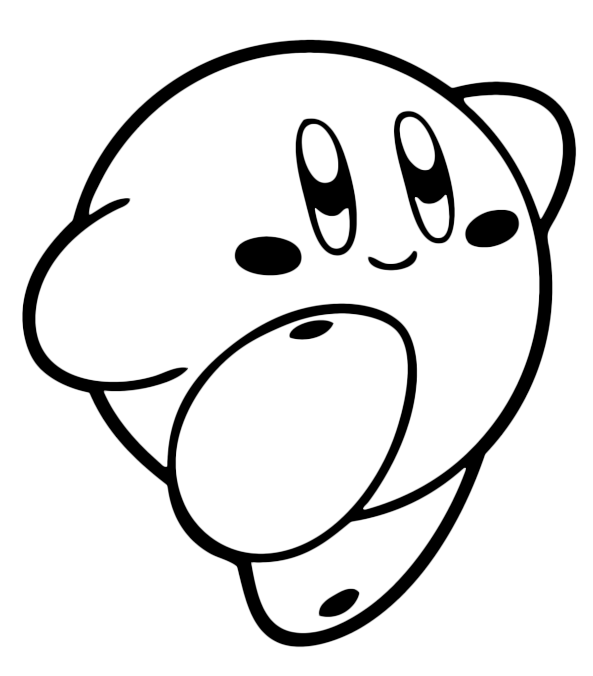 Kirby Coloring Page Coloring Home Kirby Coloring Page Coloring Home