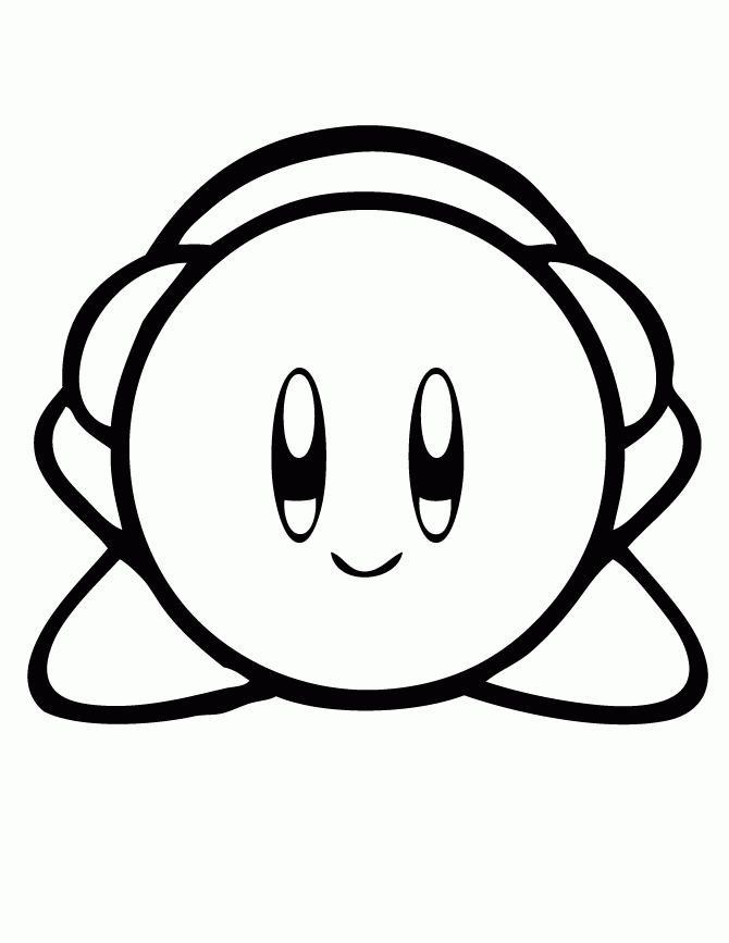 Kirby Coloring Pages Coloring Home Kirby Coloring Pages Coloring Home