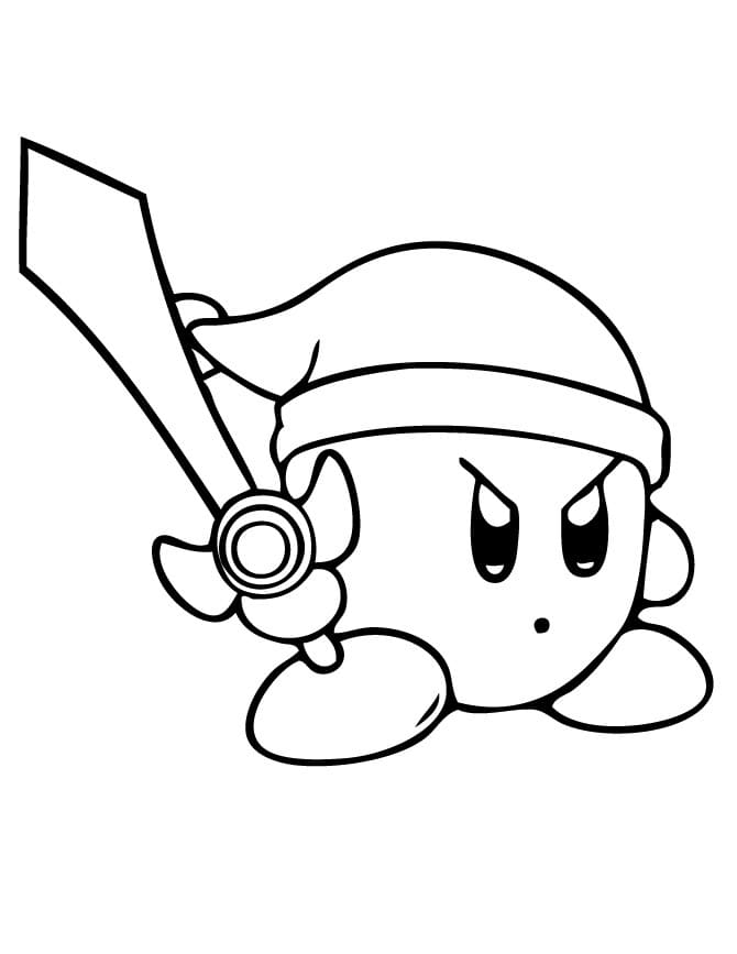 Kirby Sword Coloring Pages Coloring Cool Kirby Sword Coloring Pages Coloring Cool
