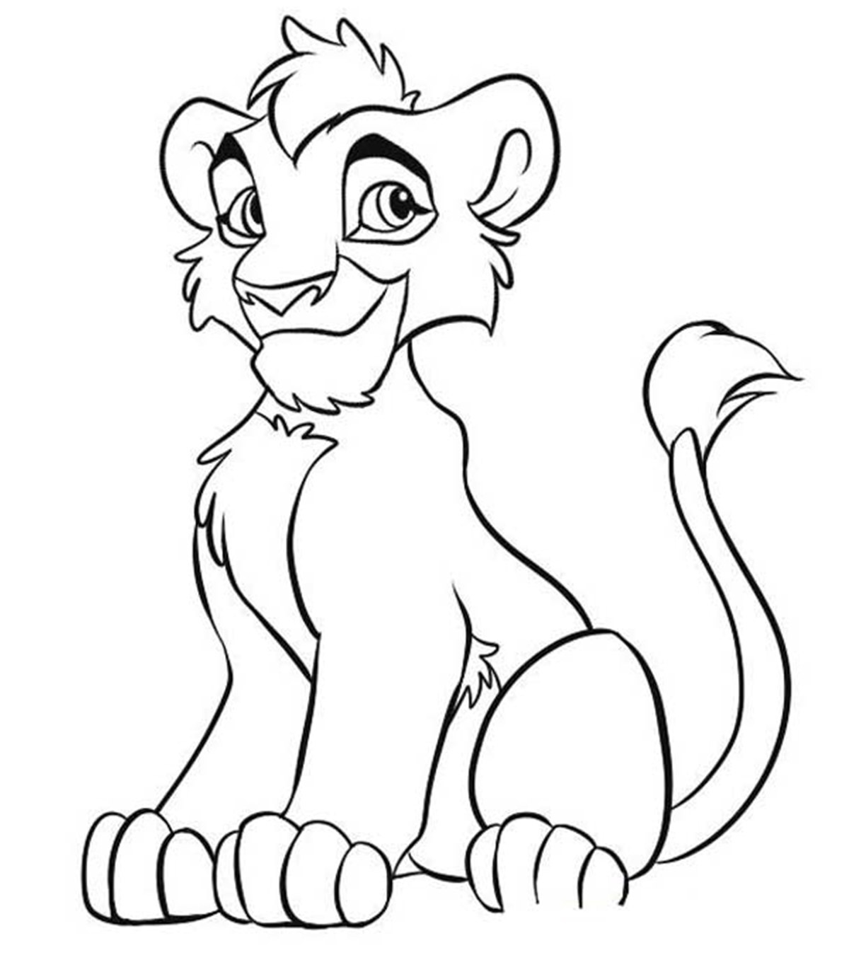 Kovu Lion King 2 Lion Coloring Pages Print Color Craft Kovu Lion King 2 Lion Coloring Pages Print Color Craft