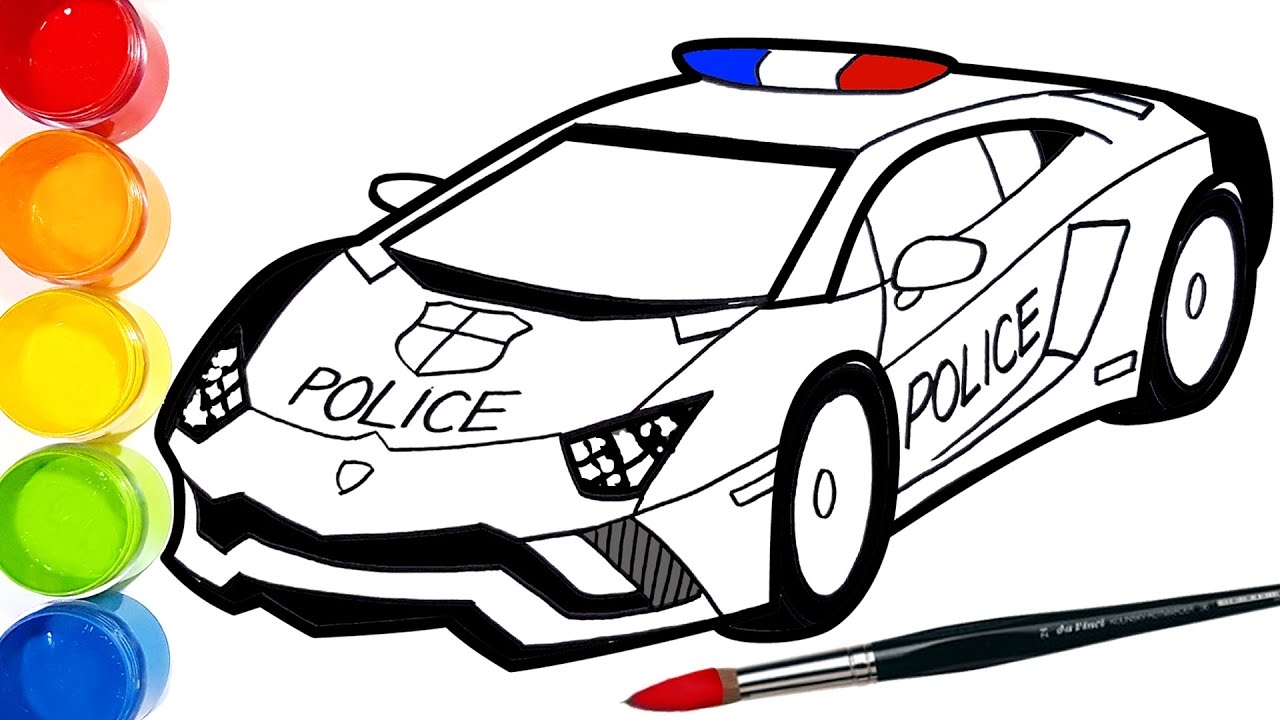 Lamborghini Coloring Sheets Lamborghini Sports Car Coloring Pages The 