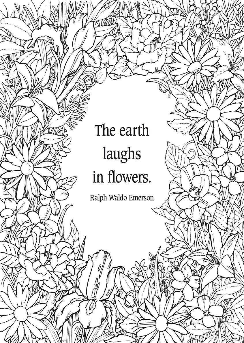 Large Print Coloring Pages