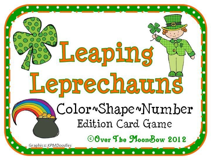 Leaping Leprechauns A Freebie Over The MoonBow Leaping Leprechauns A Freebie Over The MoonBow