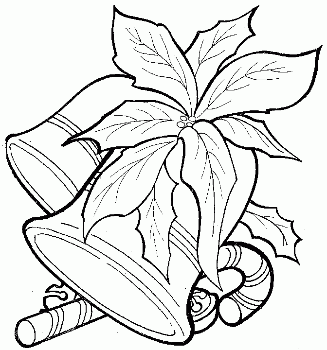 Learning Years Christmas Bells Coloring Page Christmas Bells