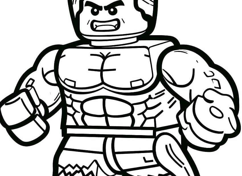 Lego Hulk Printable Coloring Page Download Print Or Color Online For