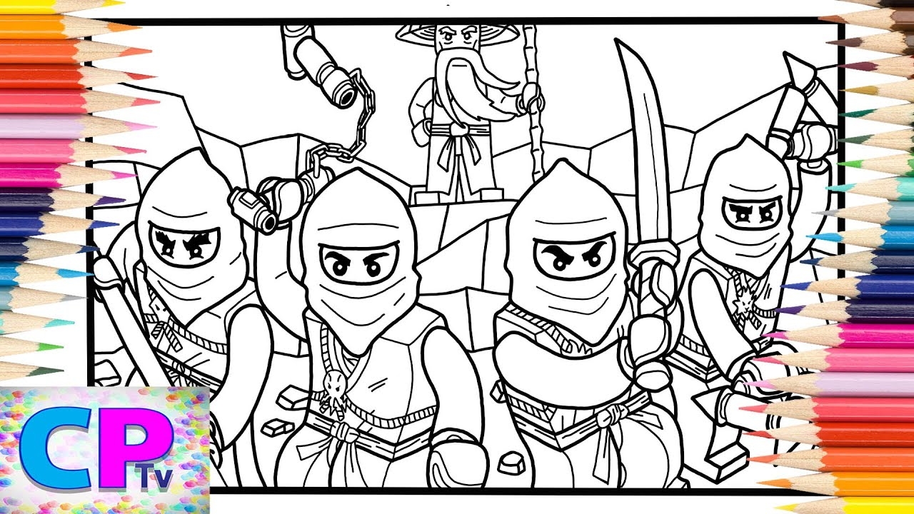 Lego Ninjago Jay Colouring Pages Infoupdate