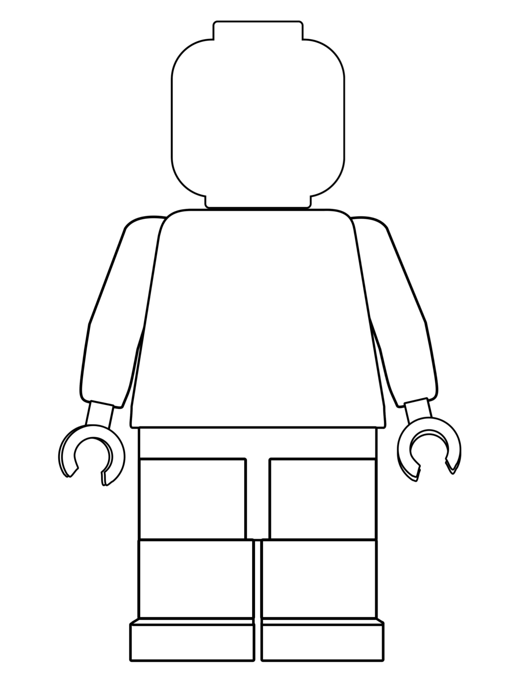 Lego color pages printable Lego color pages printable