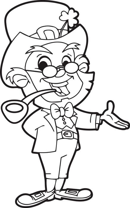 Leprechaun Coloring Pages Best Coloring Pages For Kids Leprechaun Coloring Pages Best Coloring Pages For Kids