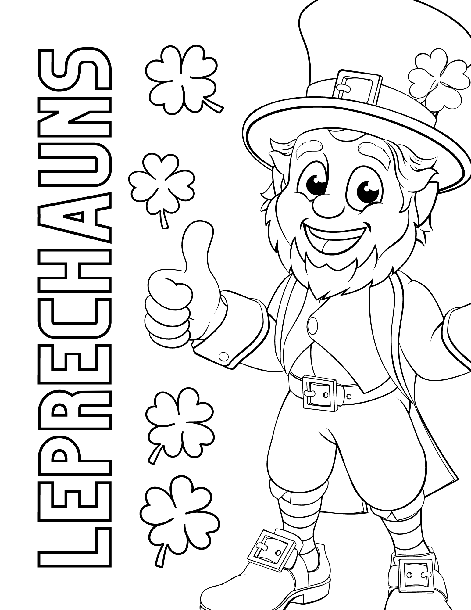 Leprechaun Coloring Pages Two Kids And A Coupon Leprechaun Coloring Pages Two Kids And A Coupon