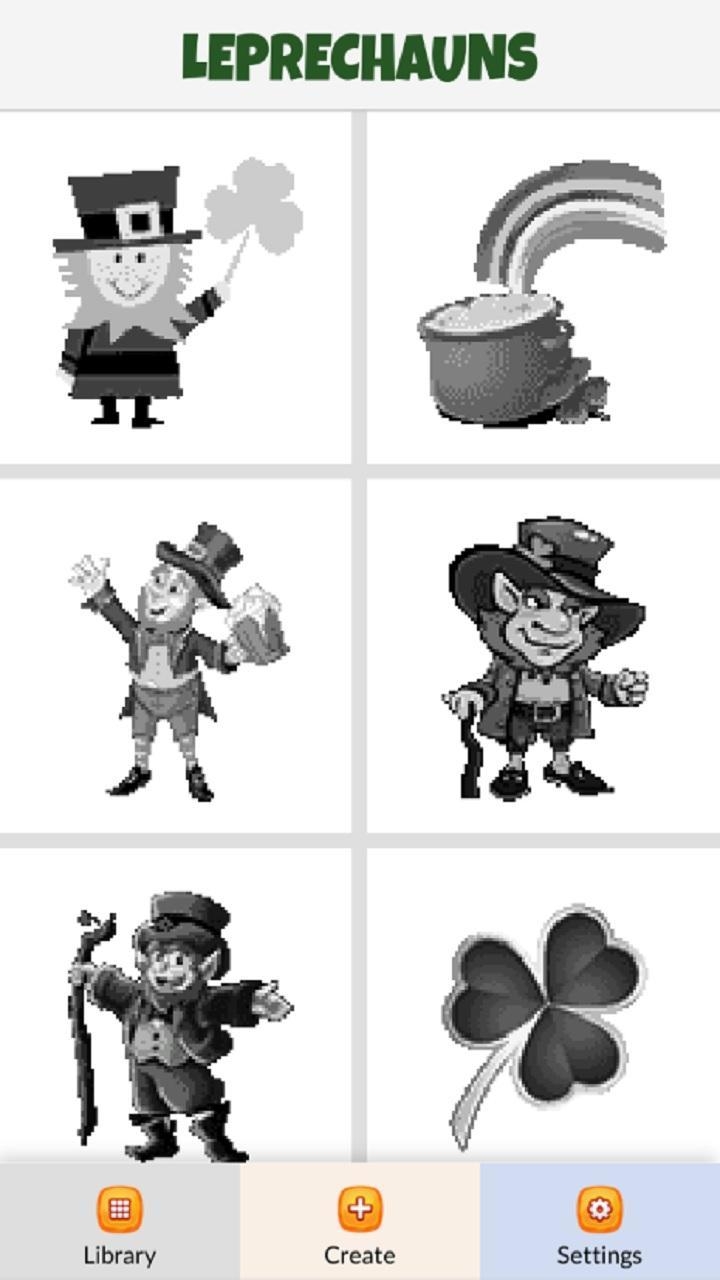 Leprechauns Color By Number Pixel Art Game APK For Android Download