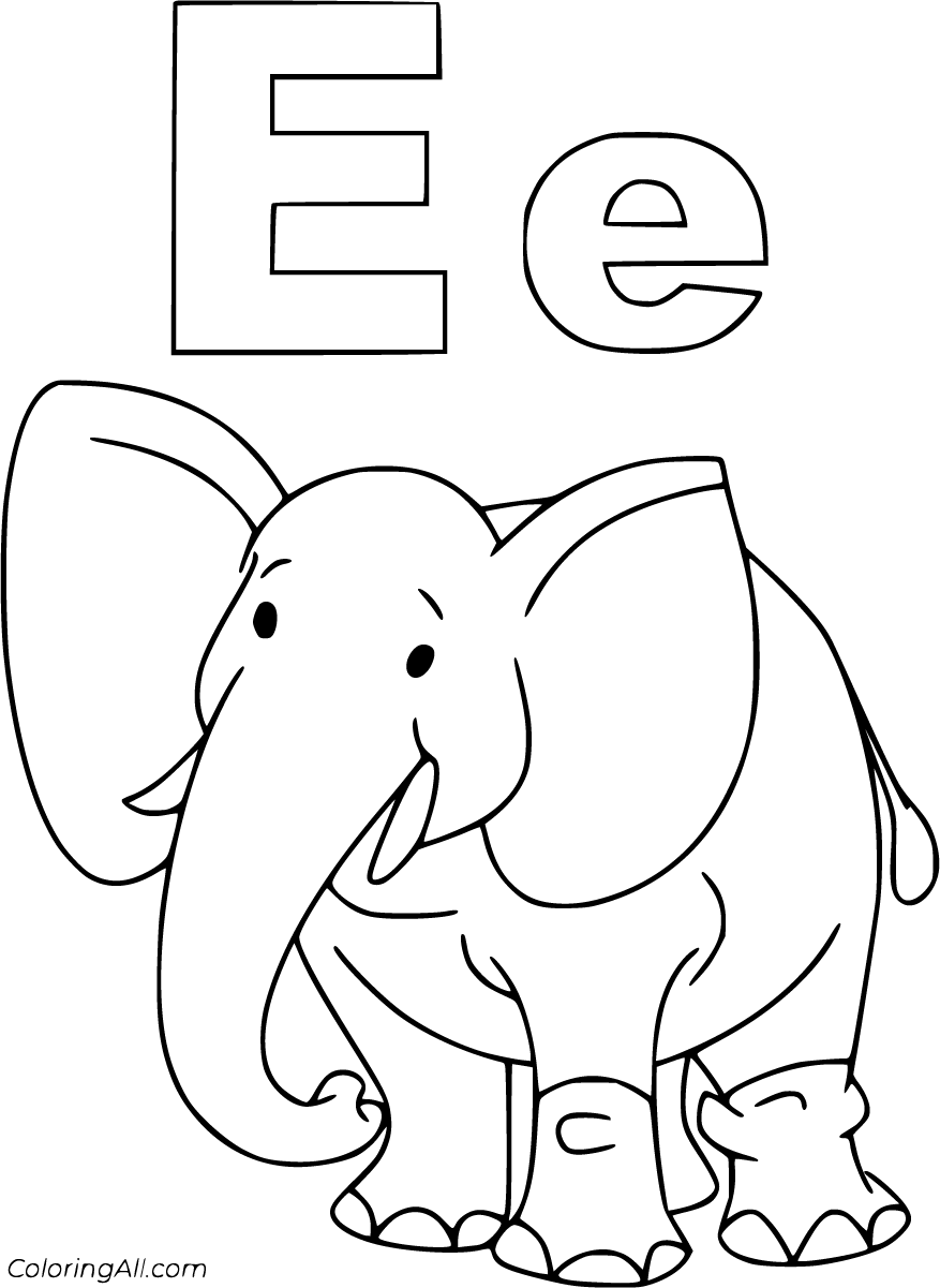 free coloring pages letter a