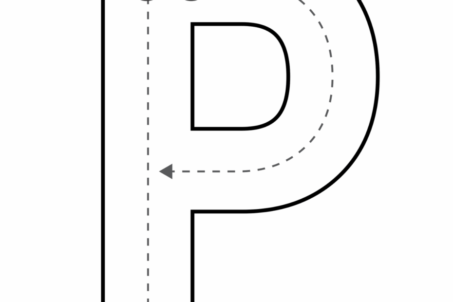 Letter P Coloring Pages For Seniors Infoupdate