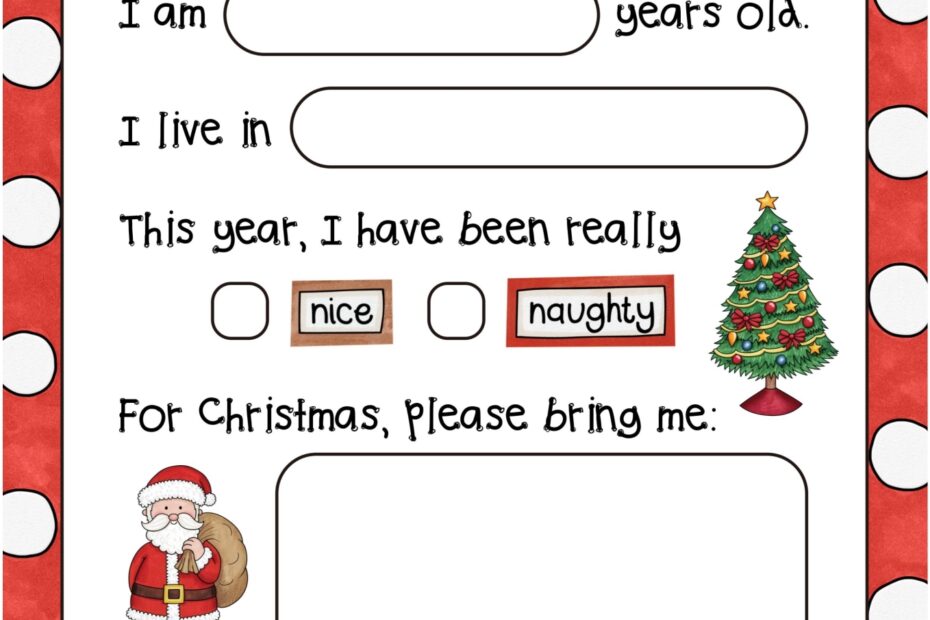 Letters From Santa Claus Templates 10 Free PDF Printables Printablee