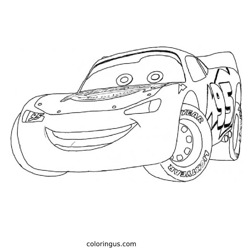 Lightning Mcqueen Coloring Pages Free Printable PDF Lightning Mcqueen Coloring Pages Free Printable PDF
