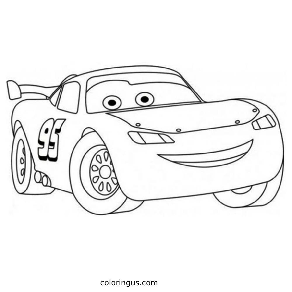 Lightning Mcqueen Coloring Pages Free Printable PDF Lightning Mcqueen Coloring Pages Free Printable PDF