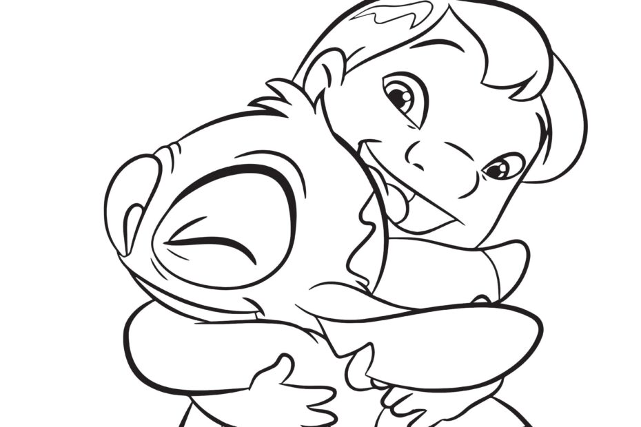 Lilo And Stitch Coloring Pages Stitch Coloring Pages Cute Coloring