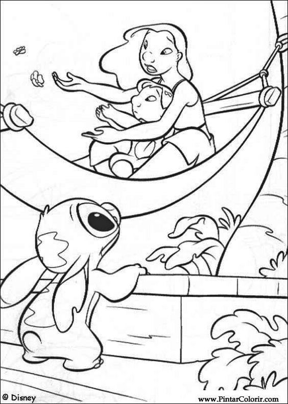 Lilo And Stitch Coloring Sheet Printable Coloring Pages