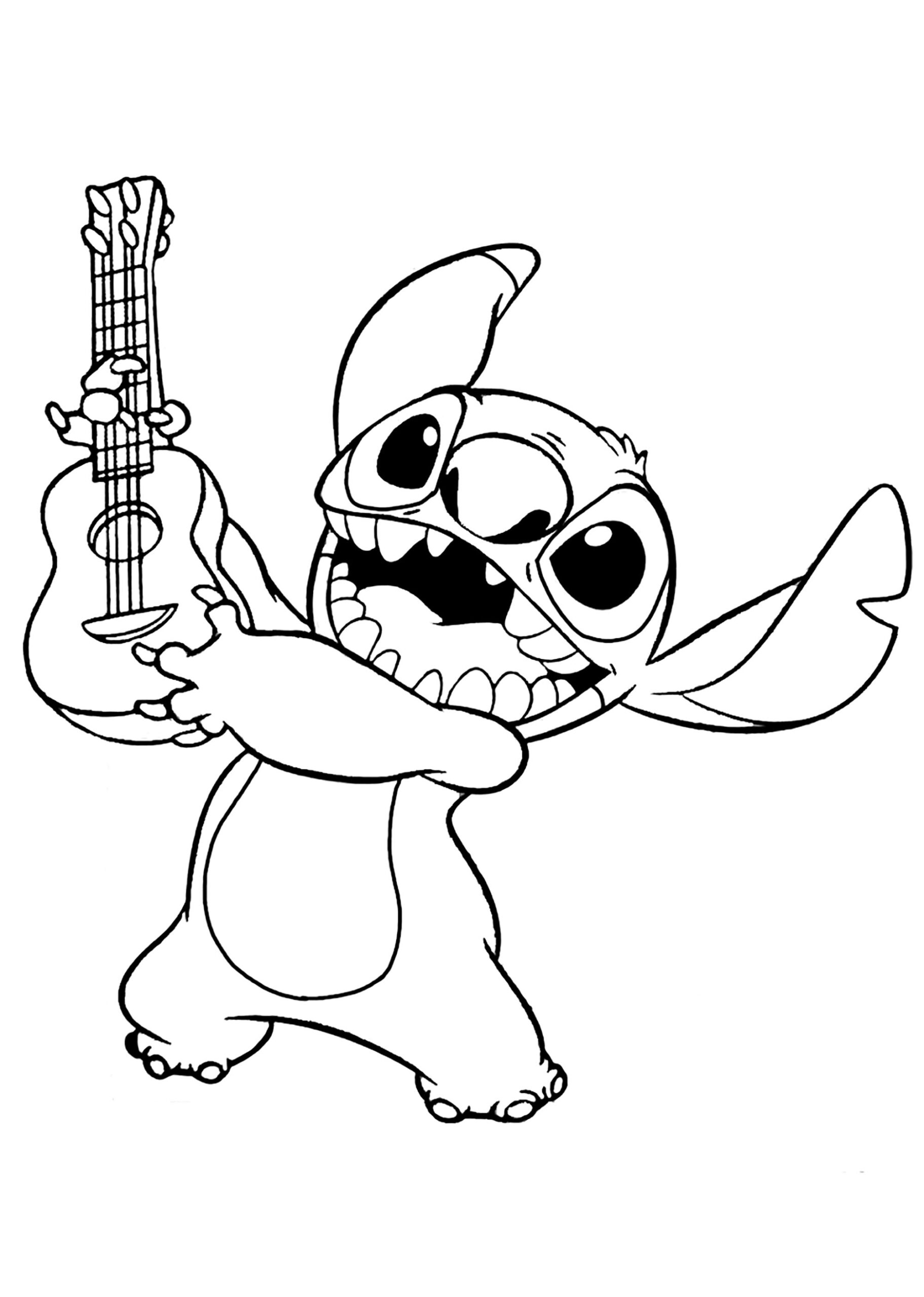 Lilo And Stitch Coloring Sheets That Are Printable Free Coloring 