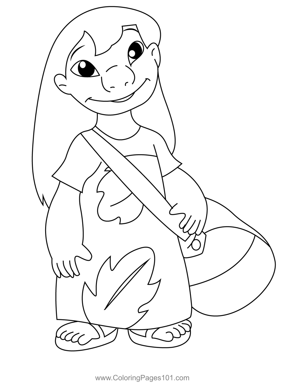 Lilo Coloring Page For Kids Free Lilo Stitch Printable Coloring Lilo Coloring Page For Kids Free Lilo Stitch Printable Coloring