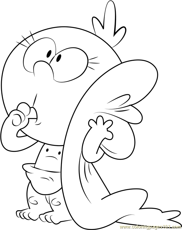 Lily Loud Coloring Page For Kids Free The Loud House Printable Lily Loud Coloring Page For Kids Free The Loud House Printable