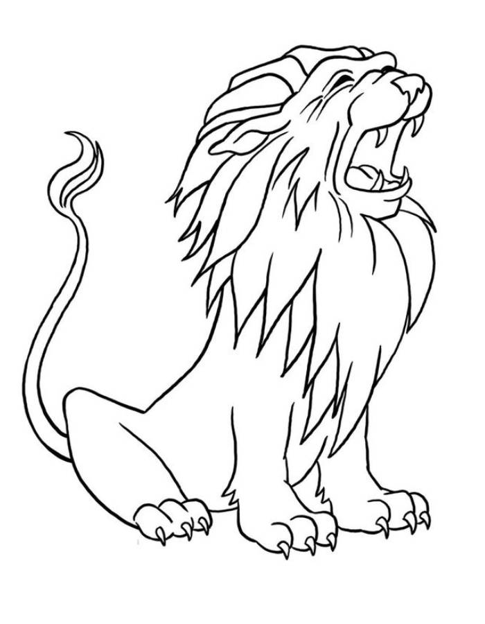 Lion Coloring Pages Free Printable PDF Lion Coloring Pages Free Printable PDF