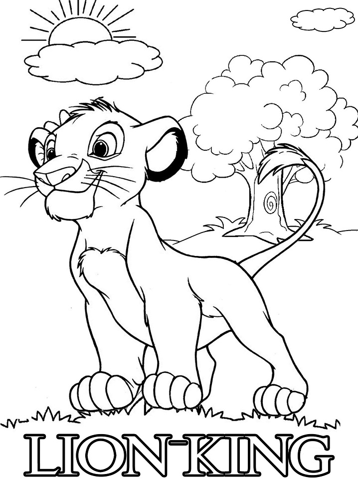Lion King Coloring Pages Free Printable Coloring Pages For Kids Lion King Coloring Pages Free Printable Coloring Pages For Kids