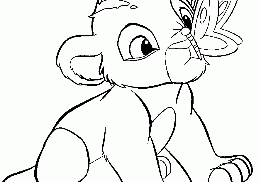 Lion King Coloring Pages Nala And Simba Az Coloring Home