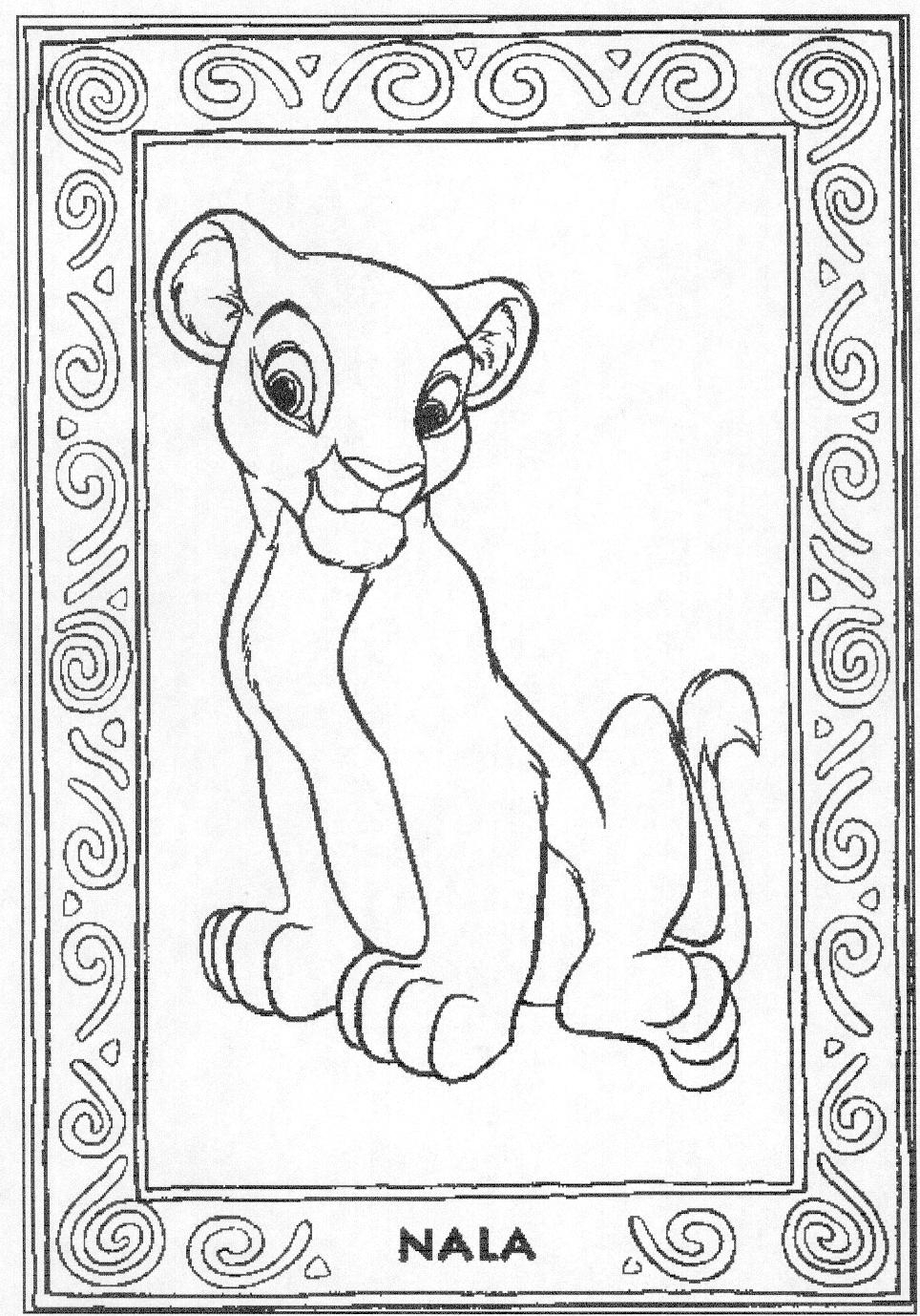 Lion King Coloring Pages Nala And Simba Az Coloring Home Lion King Coloring Pages Nala And Simba Az Coloring Home