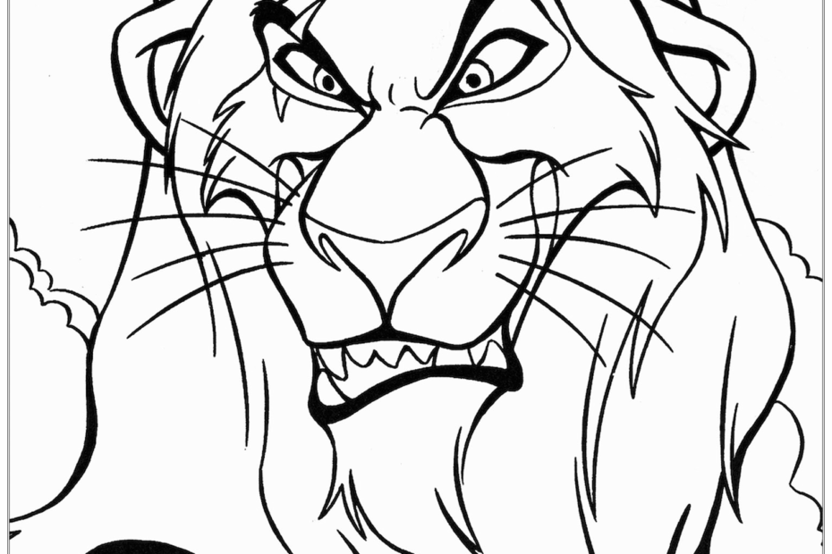 Lion King Printable Coloring Pages Printable Calendar