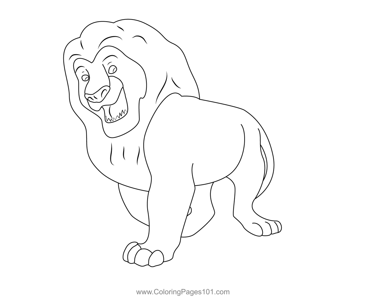 Lion King Simba Coloring Page For Kids Free The Lion King Printable Lion King Simba Coloring Page For Kids Free The Lion King Printable