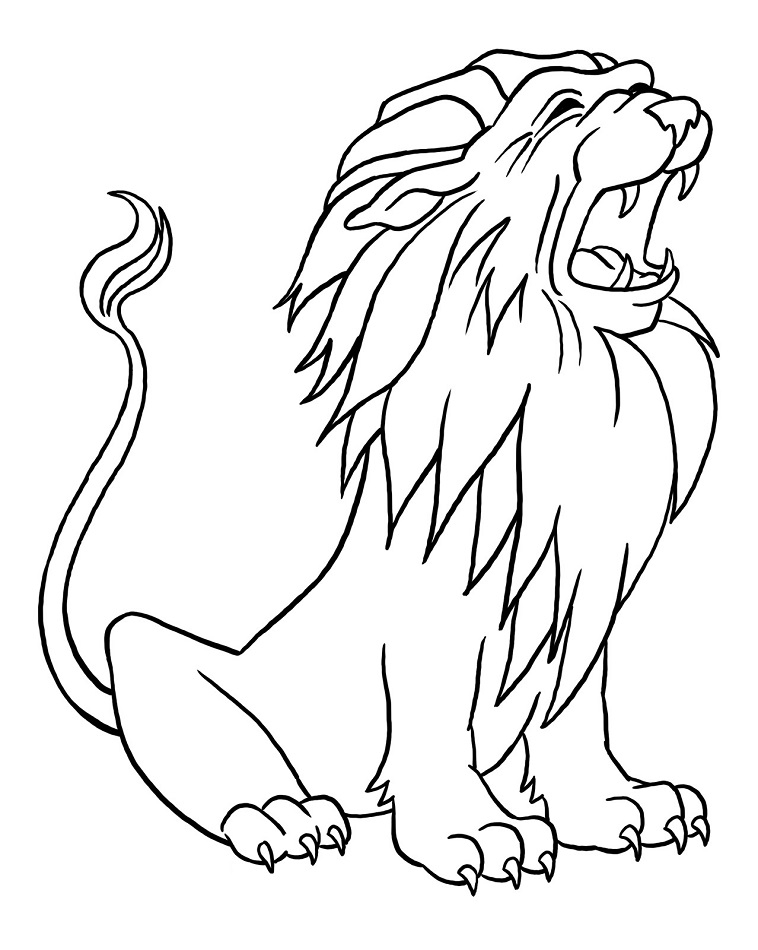 Lion Roaring Coloring Play Free Coloring Game Online Lion Roaring Coloring Play Free Coloring Game Online