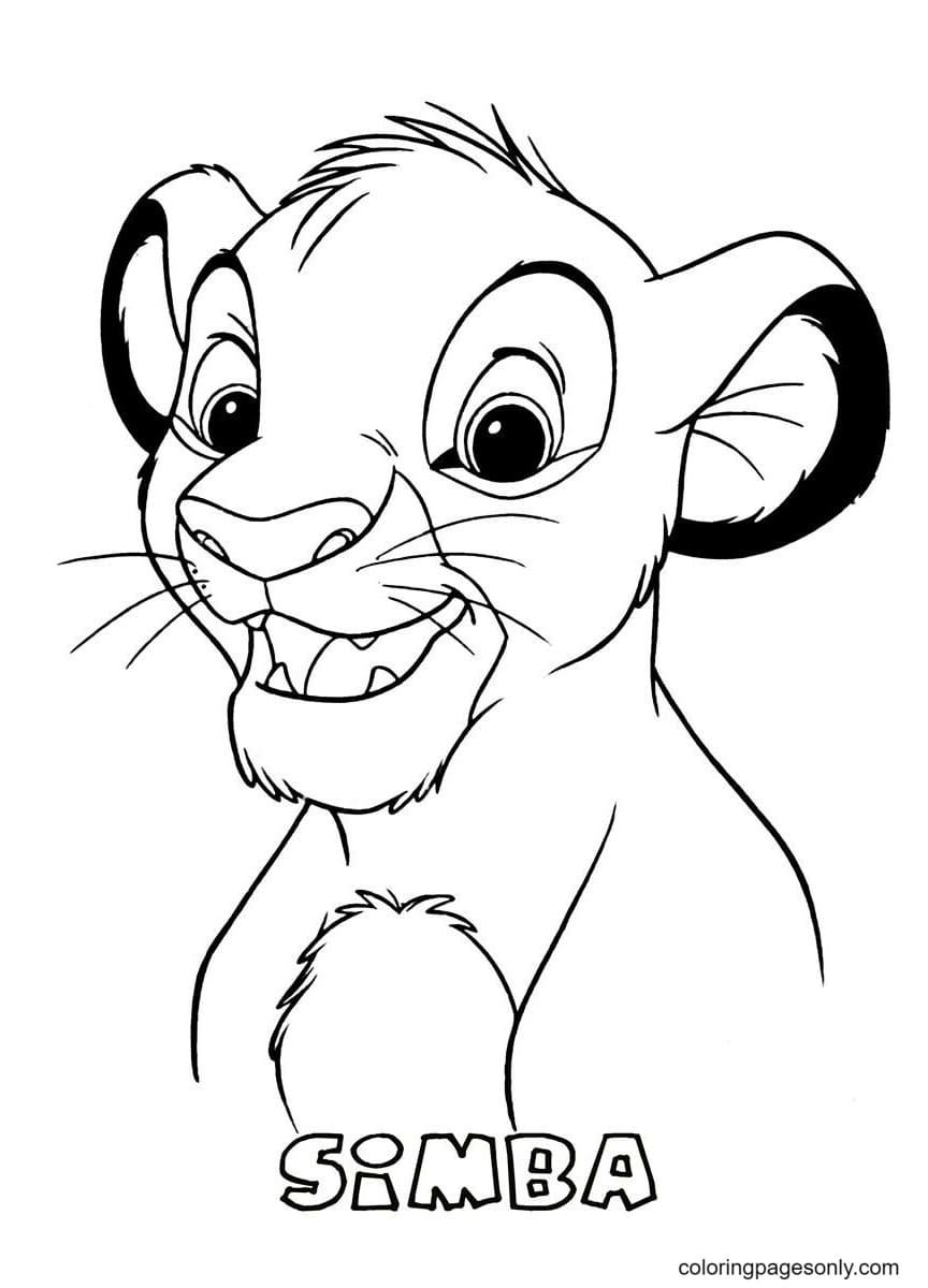 Lion Simba Coloring Page Free Printable Coloring Pages Lion Simba Coloring Page Free Printable Coloring Pages
