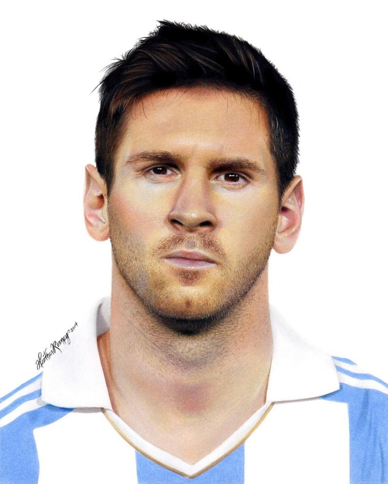 Messi drawing to print Messi drawing to print