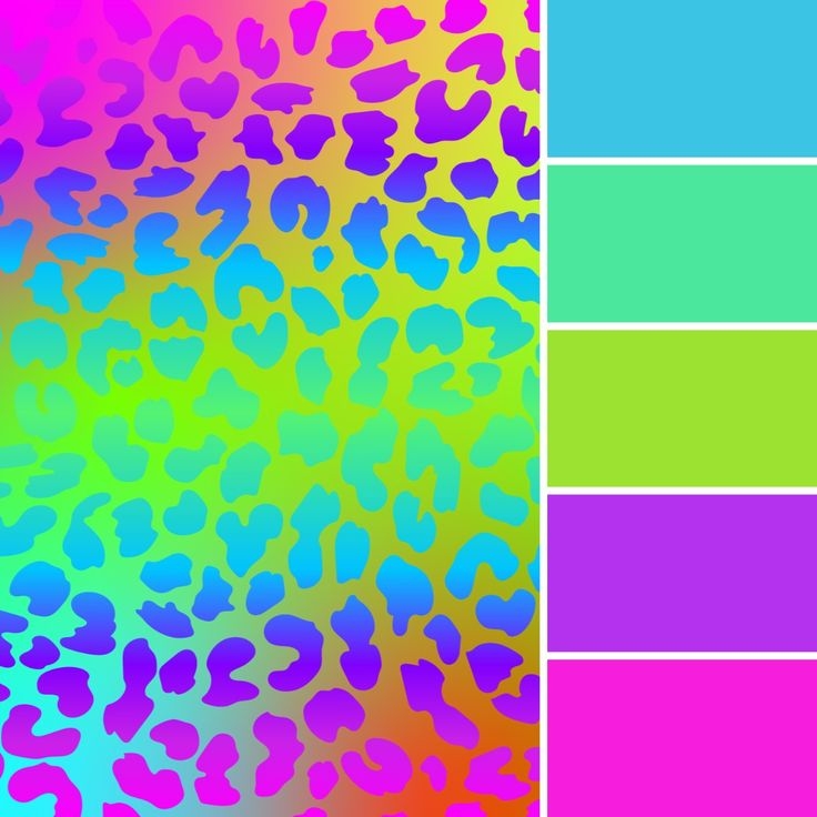 Lisa Frank Inspired Color Palette Scheme Color Palette Bright Neon Lisa Frank Inspired Color Palette Scheme Color Palette Bright Neon