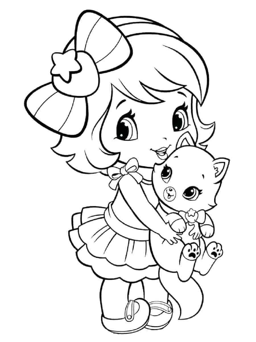 Little Girl Coloring Pages Little Girl Coloring Pages