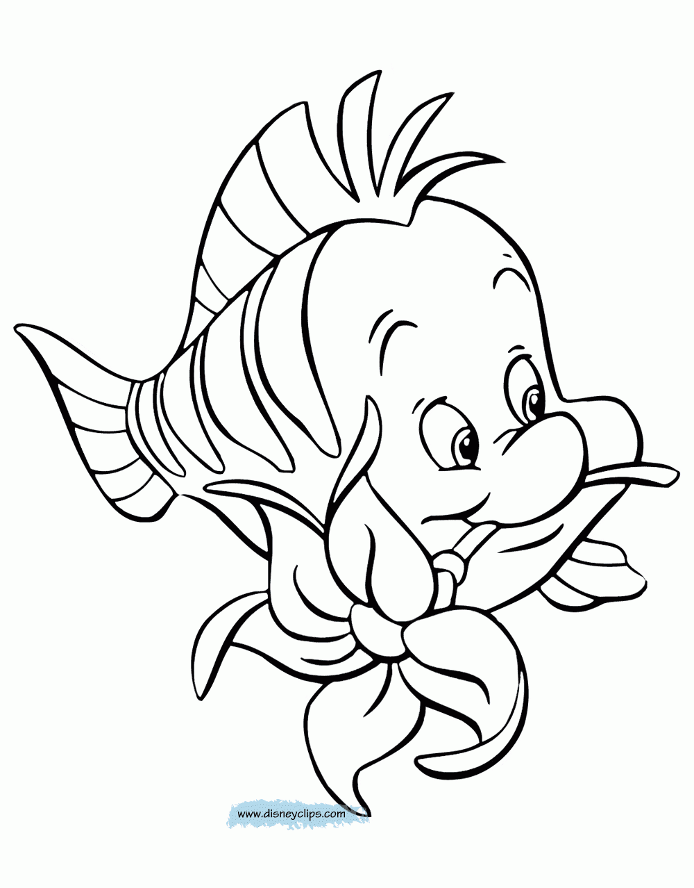 Little Mermaid Coloring Pages Learny Kids