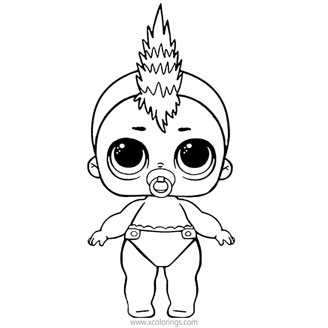 Lol Coloring Pages Printable Punk Boy Coloring Pages