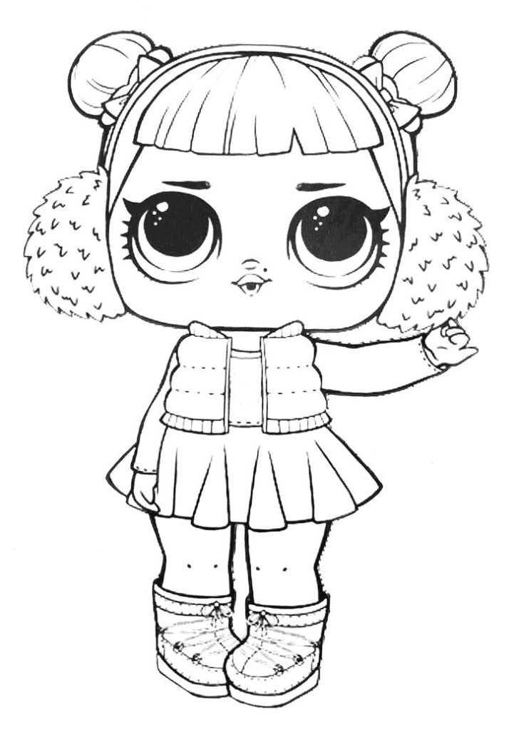 Lol Doll Coloring Pages Supercoloring TSgos