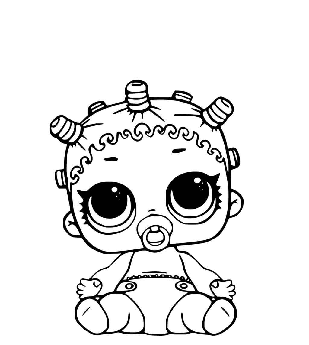LOL Surprise Coloring Sheets Printable
