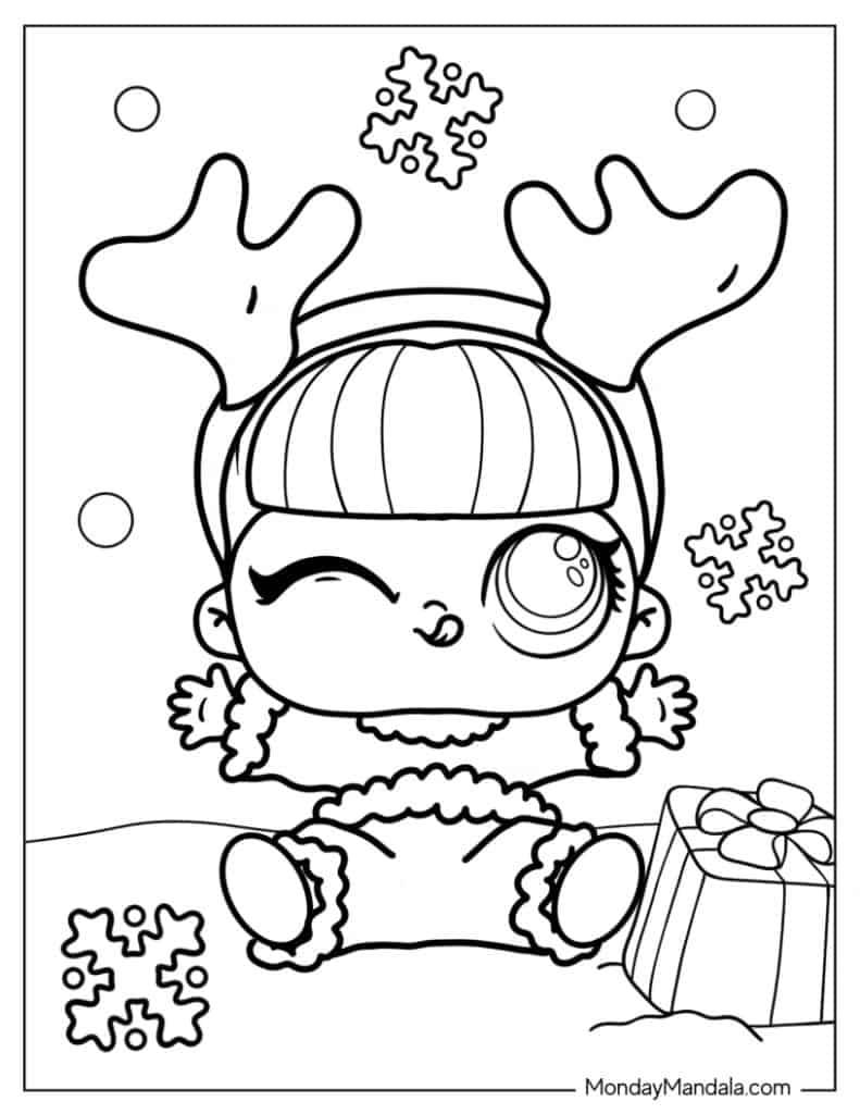 Lol Surprise Doll Colouring Pages Printable Infoupdate