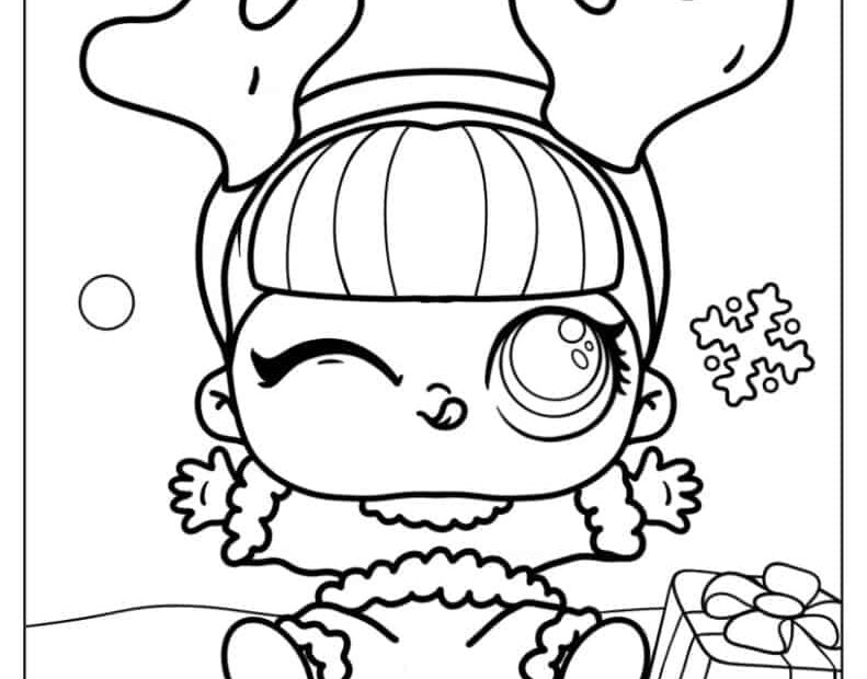 Lol Surprise Doll Colouring Pages Printable Infoupdate