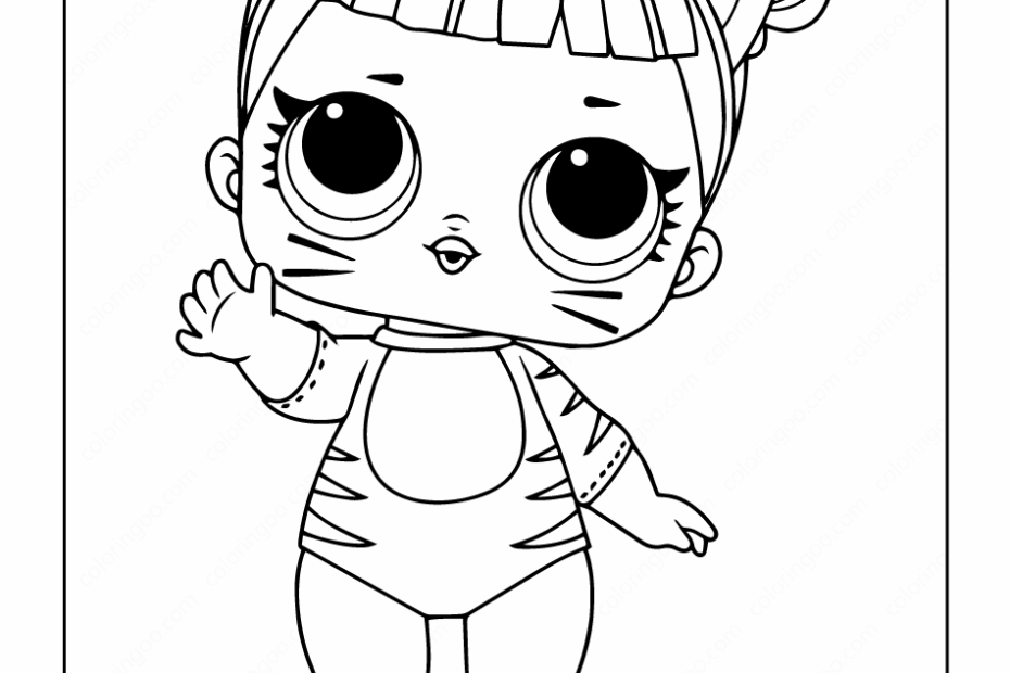 Lol Surprise Doll Colouring Pages Printable Infoupdate