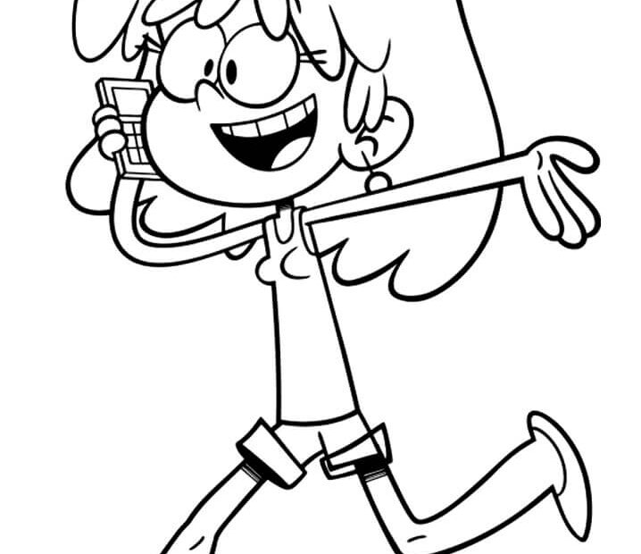 Lori Loud House Coloring Page Free Printable Coloring Pages For Kids