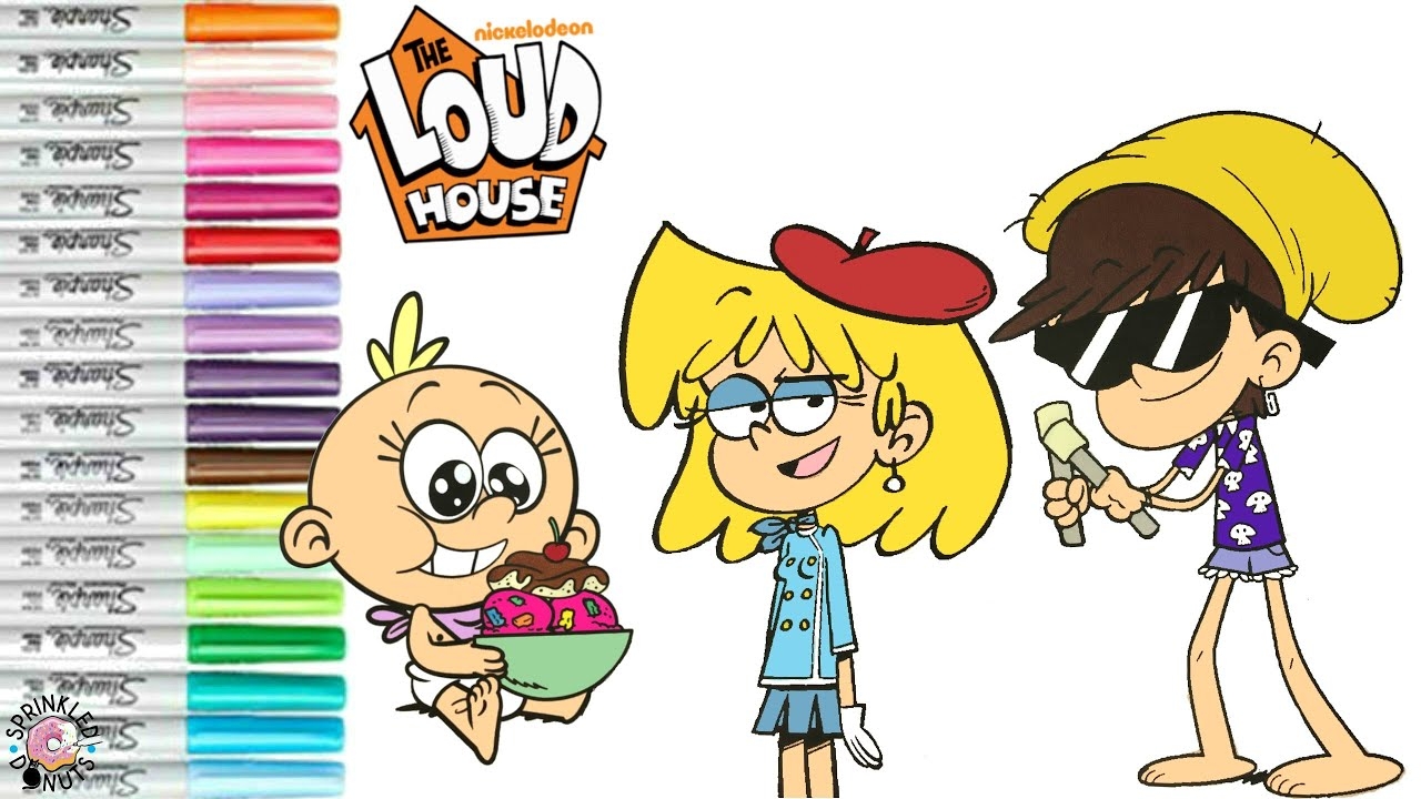 Loud House Lily Coloring Pages Loud House Lily Coloring Pages