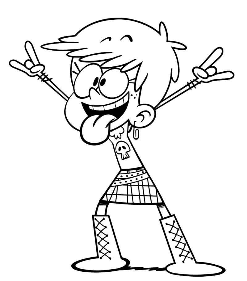 Lucy Loud House Coloring Page Free Printable Coloring Pages For Kids Lucy Loud House Coloring Page Free Printable Coloring Pages For Kids