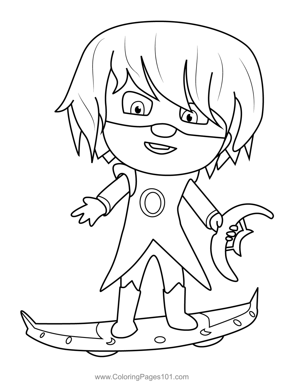 PJ Masks coloring printables