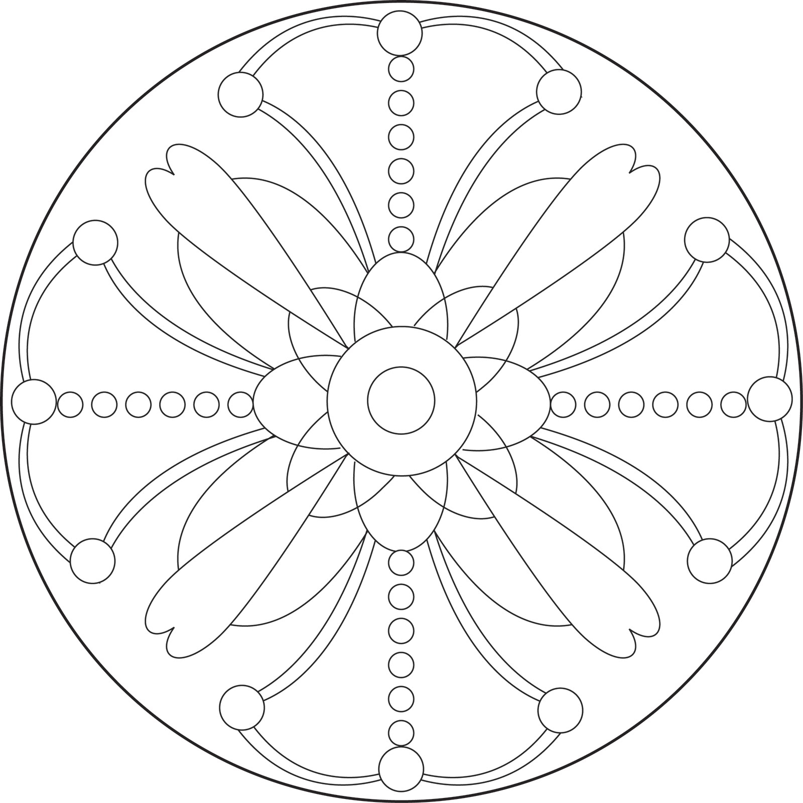 Mandala Coloring Pages